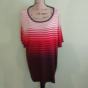 4 for $10 WHITE STAG RED WHITE BLUE TOP SZ 26W/28W